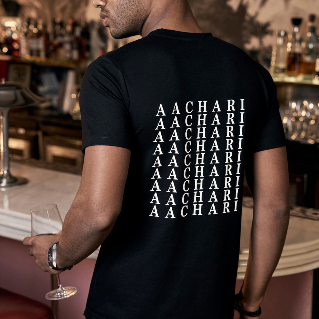 Classic Black T-Shirt Aachari