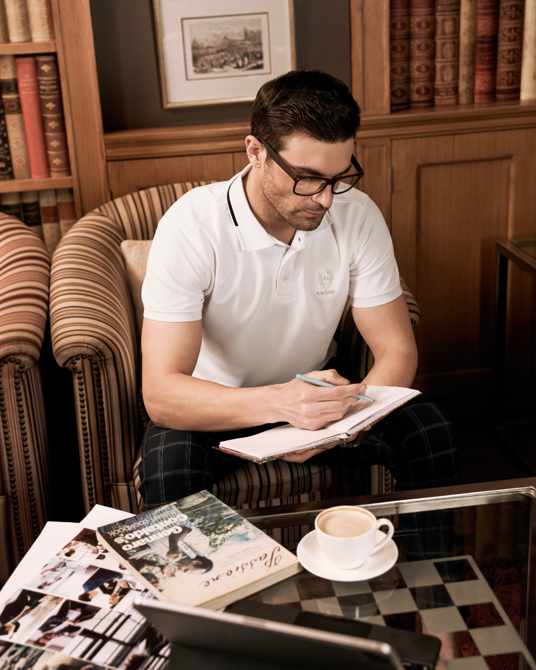 White Premium Polo