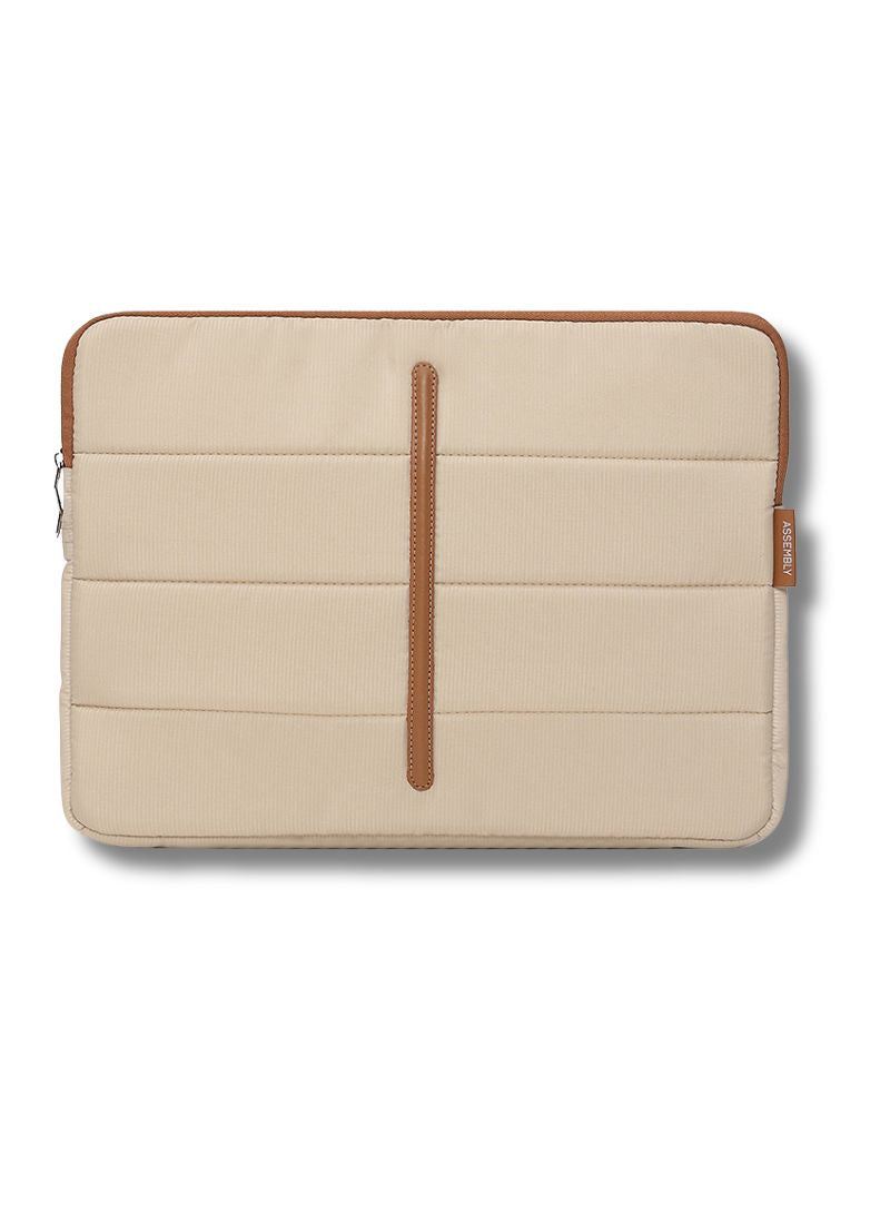 Odyssey Sleeve | Beige |  Padded Laptop Sleeve