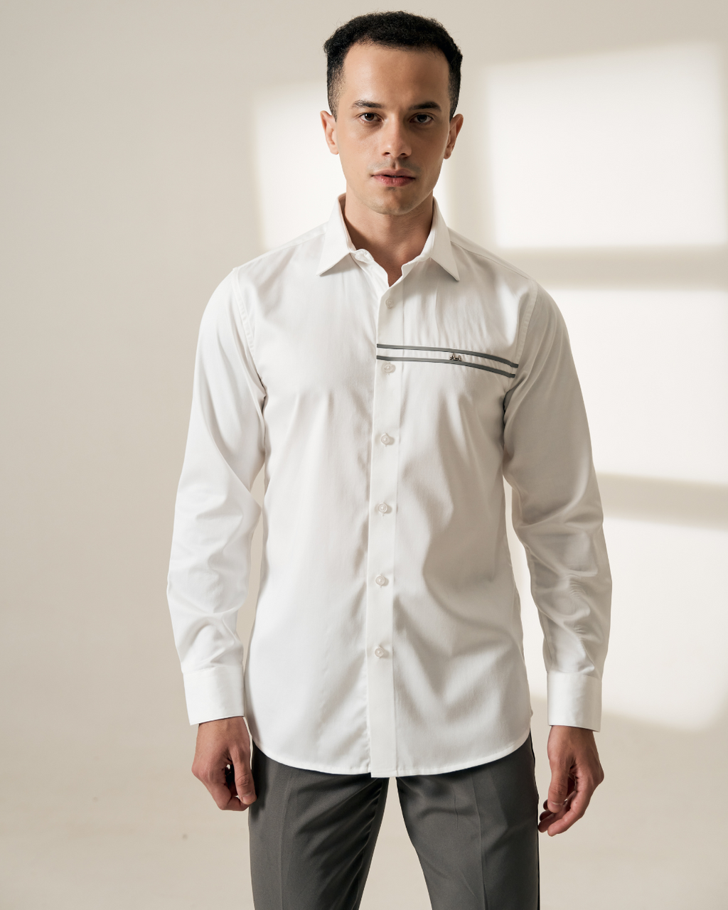 Greyline Classic White Shirt
