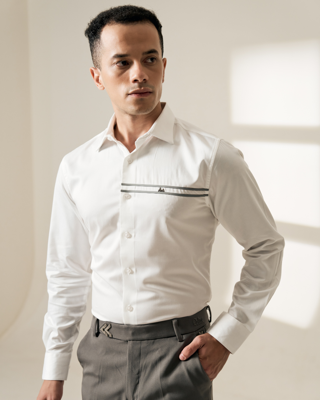 Greyline Classic White Shirt