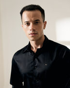 Classic BlackSlim-Fit Shirt Aachari