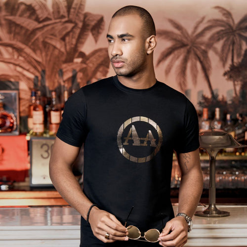 Aachari Classic Spark Black T Shirt Aachari