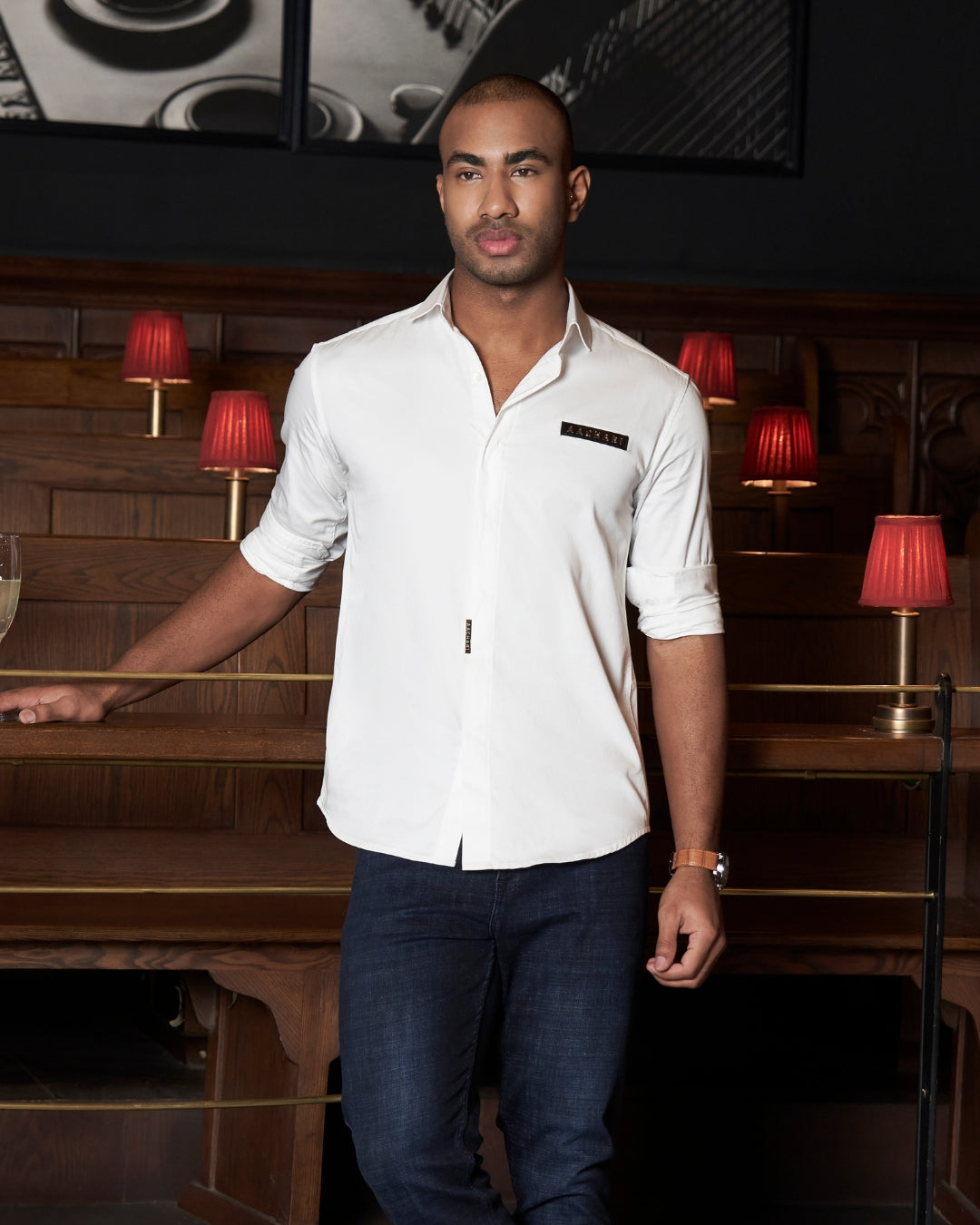 Signature emblem white Shirt