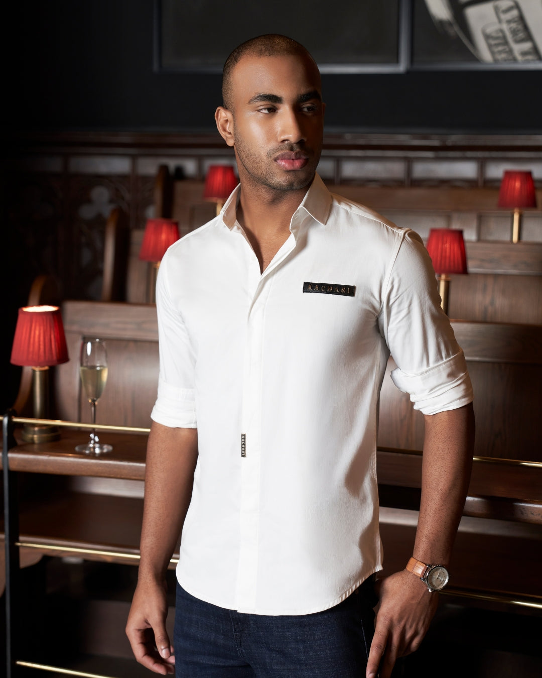 Signature emblem white Shirt