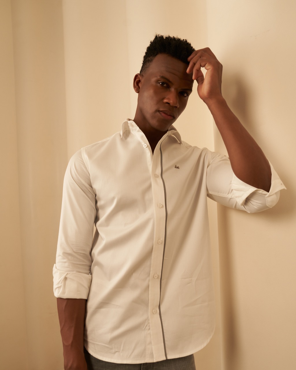 Grey Strip Classic Shirt