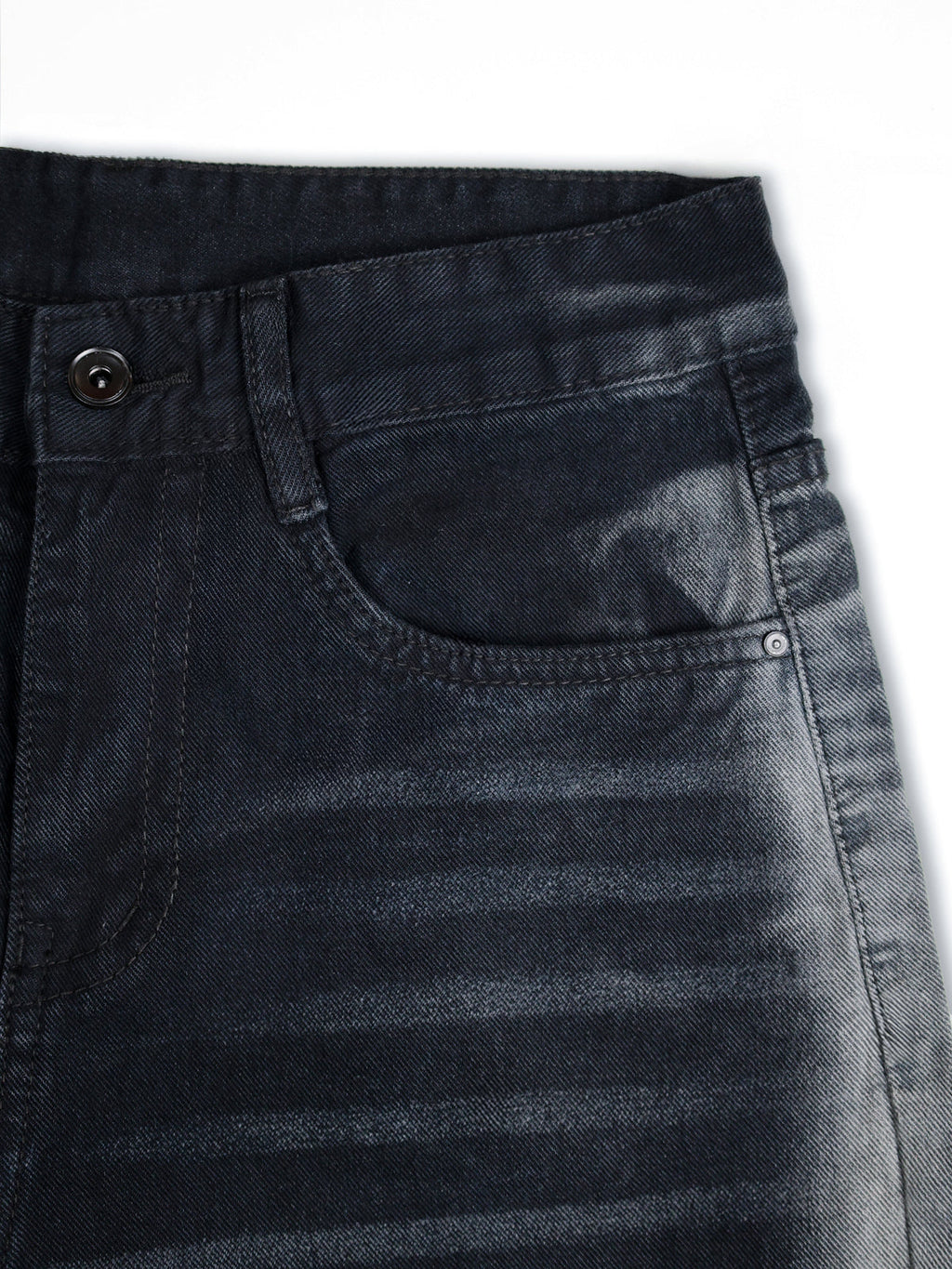 Dawn Black Ombre Washed Wide Leg Jeans Stylish Wodrobe