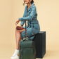 Backpacker Combo | Green | Trolley Backpack+TechKit+Packing Cube