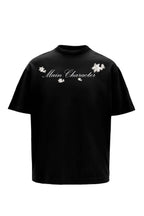 Veni Vidi Vici Printed Black Oversized  T-Shirt Main Character