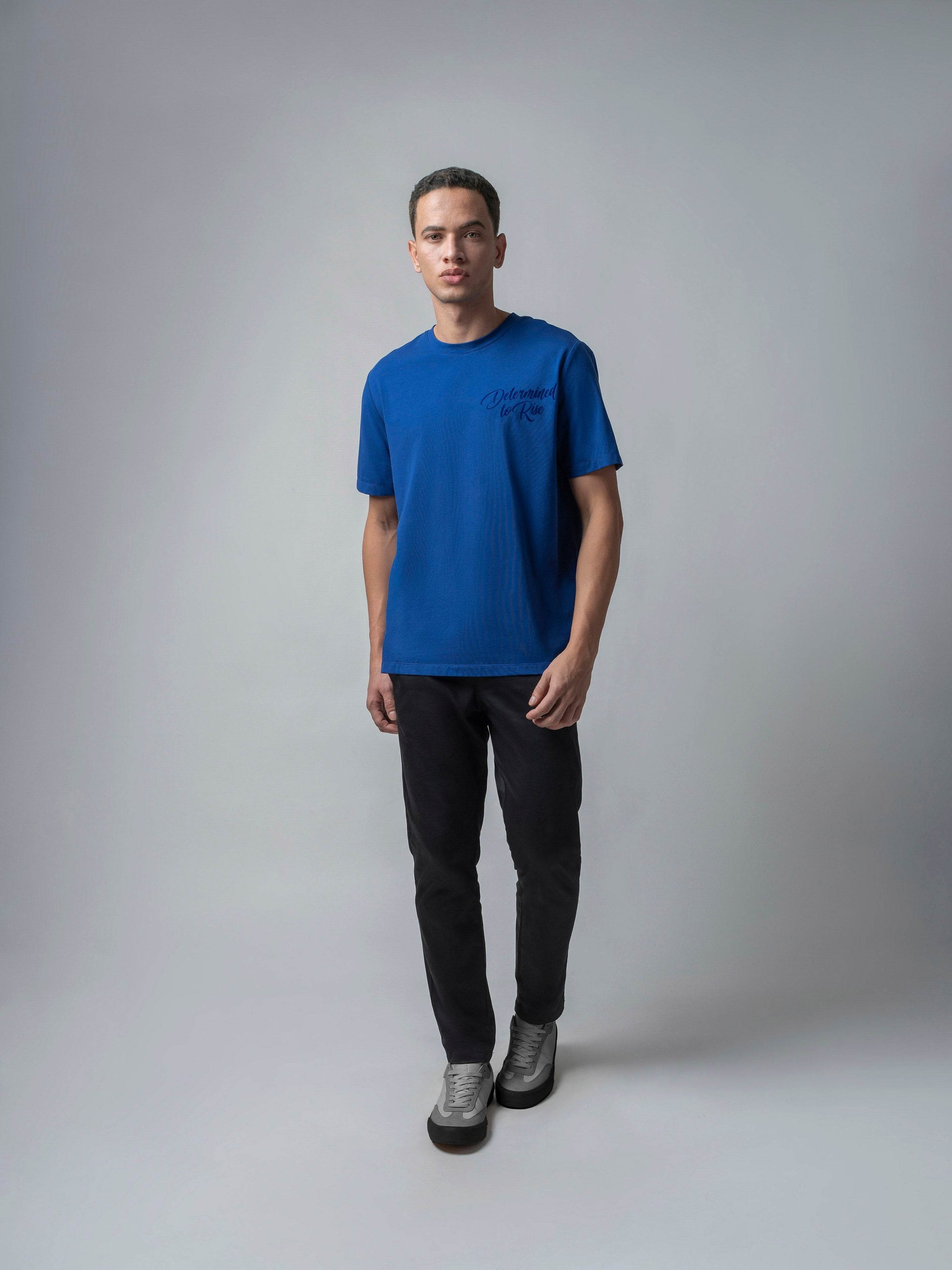 Dark blue tshirt for men 