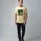 Light yellow cotton lycra t-shirt