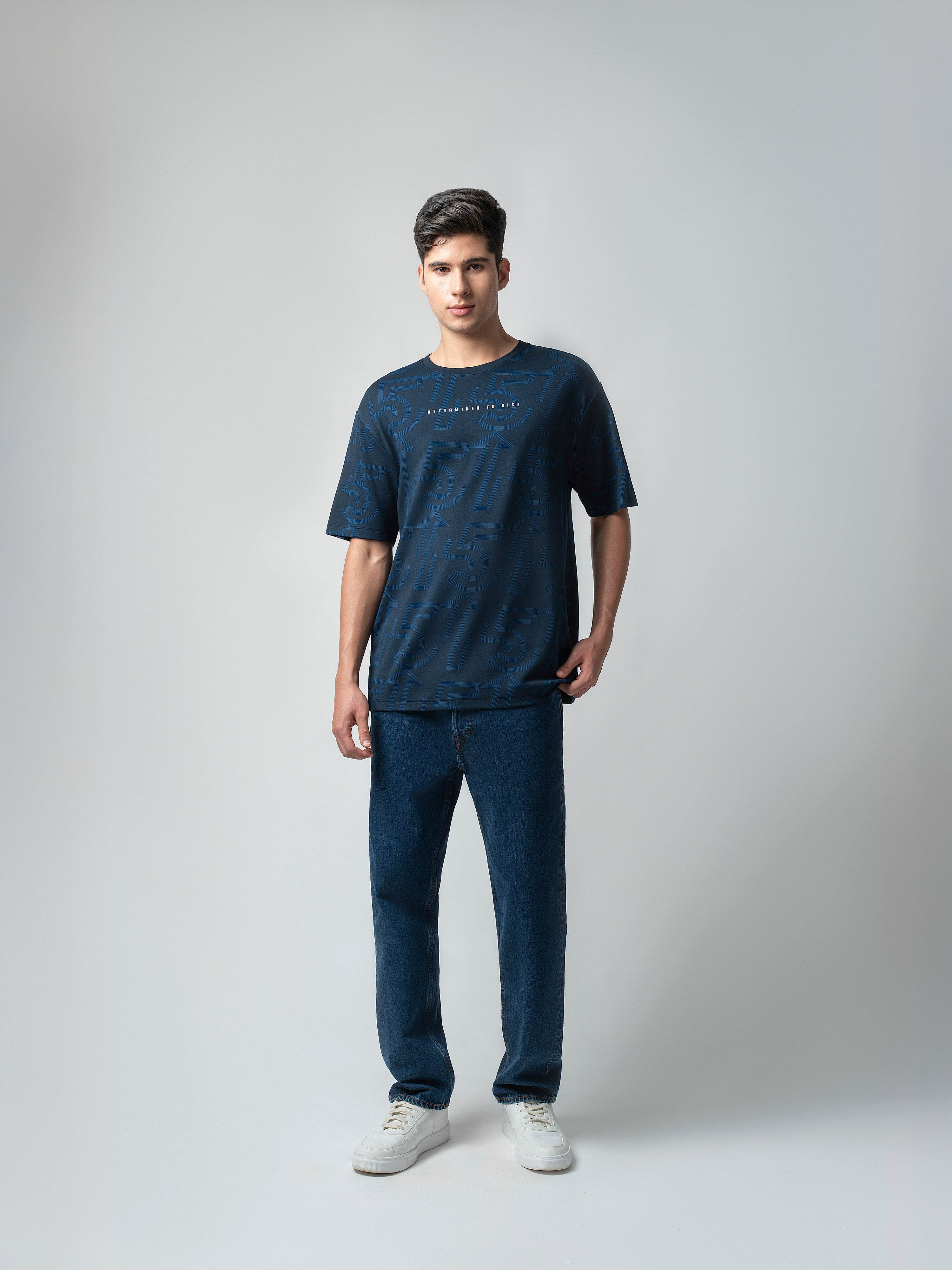 navy blue tshirt