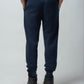 Engyne' Embroidery Navy Blue Joggers