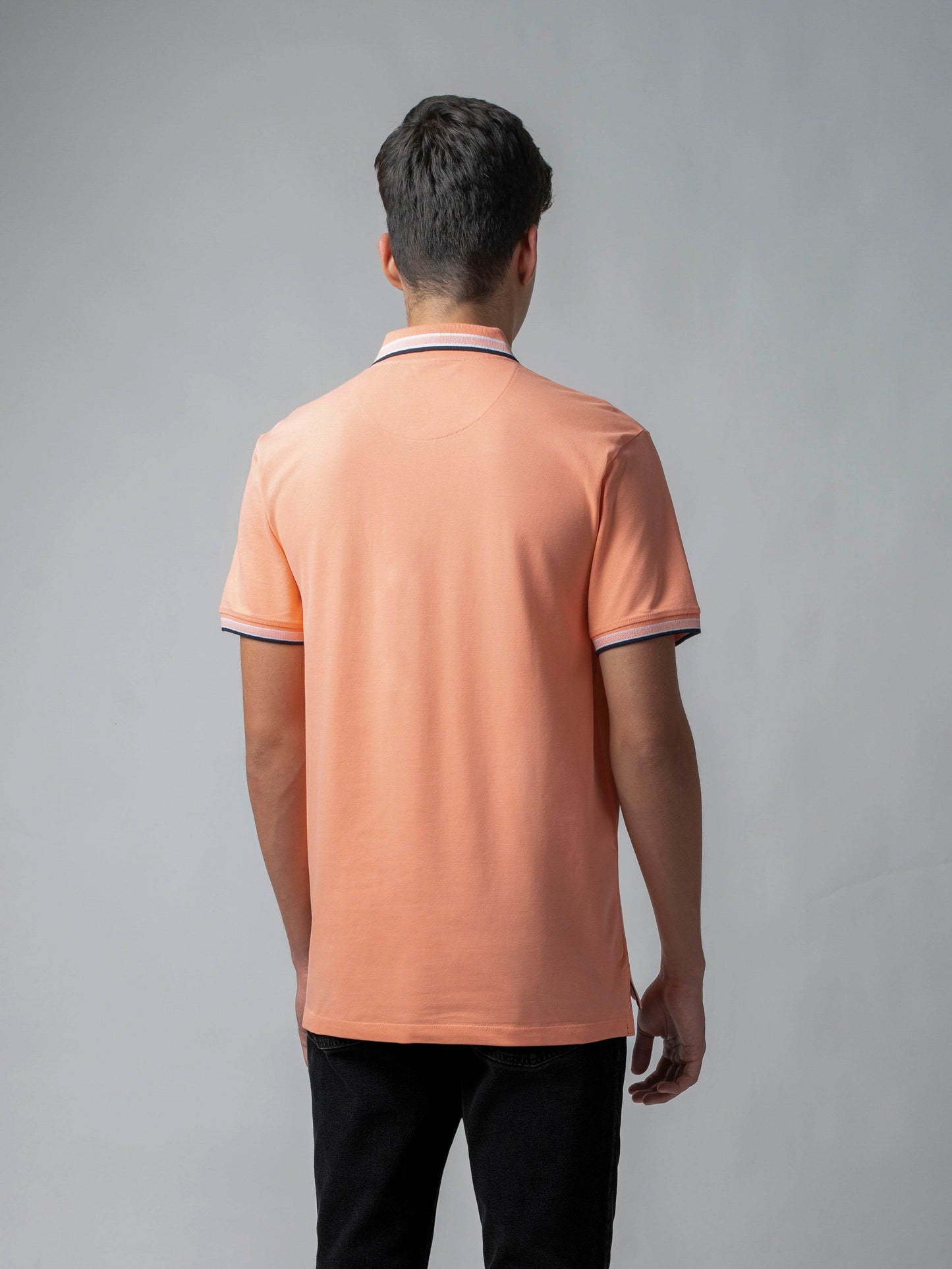 Orange polo tshirt
