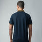 Navy blue polo tshirt for men