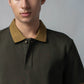 Olive polo tshirt for men 