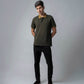 Olive polo tshirt for men 