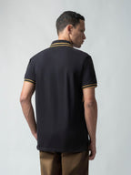 Black polo tshirt