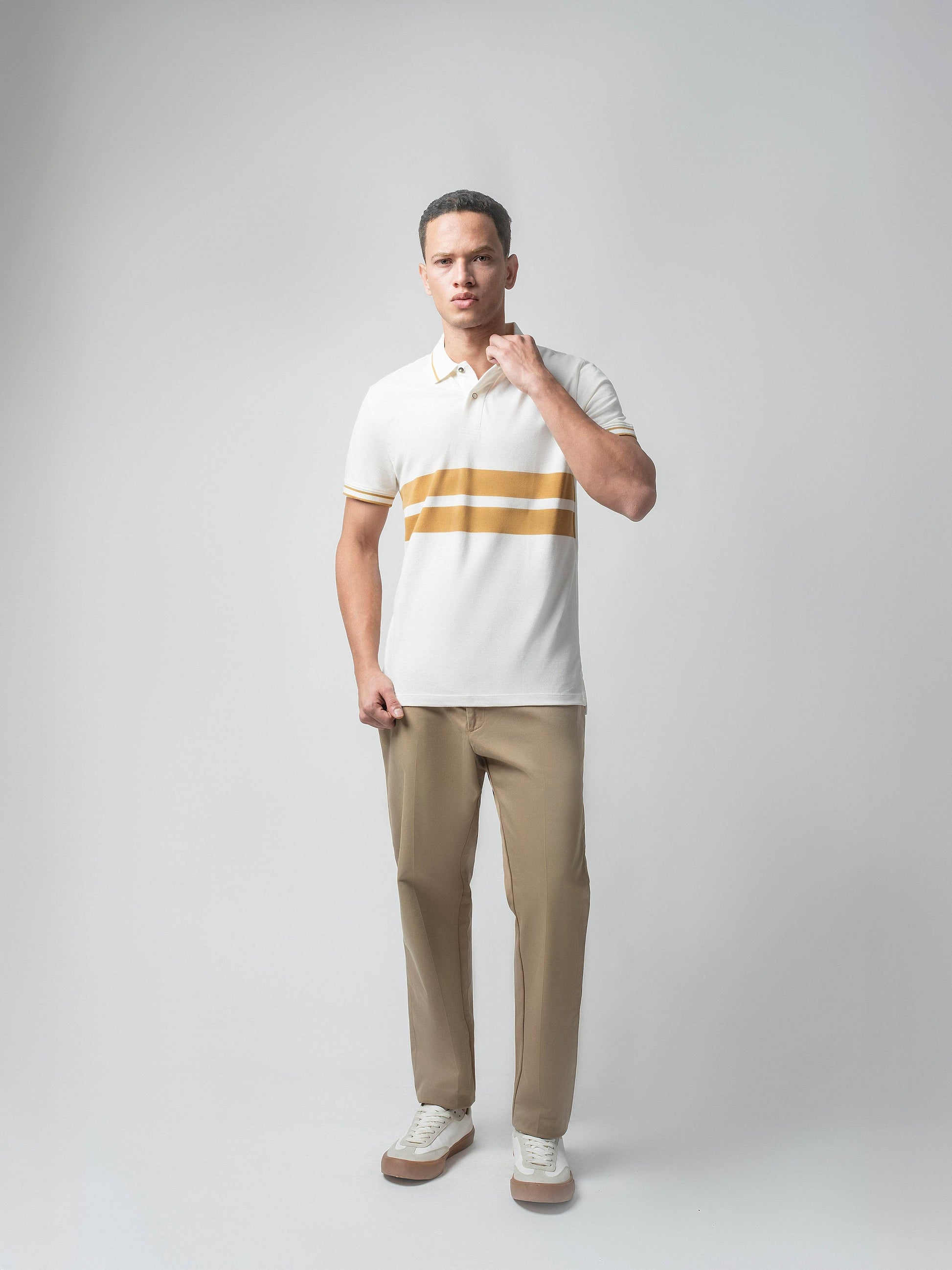 White polo tshirt