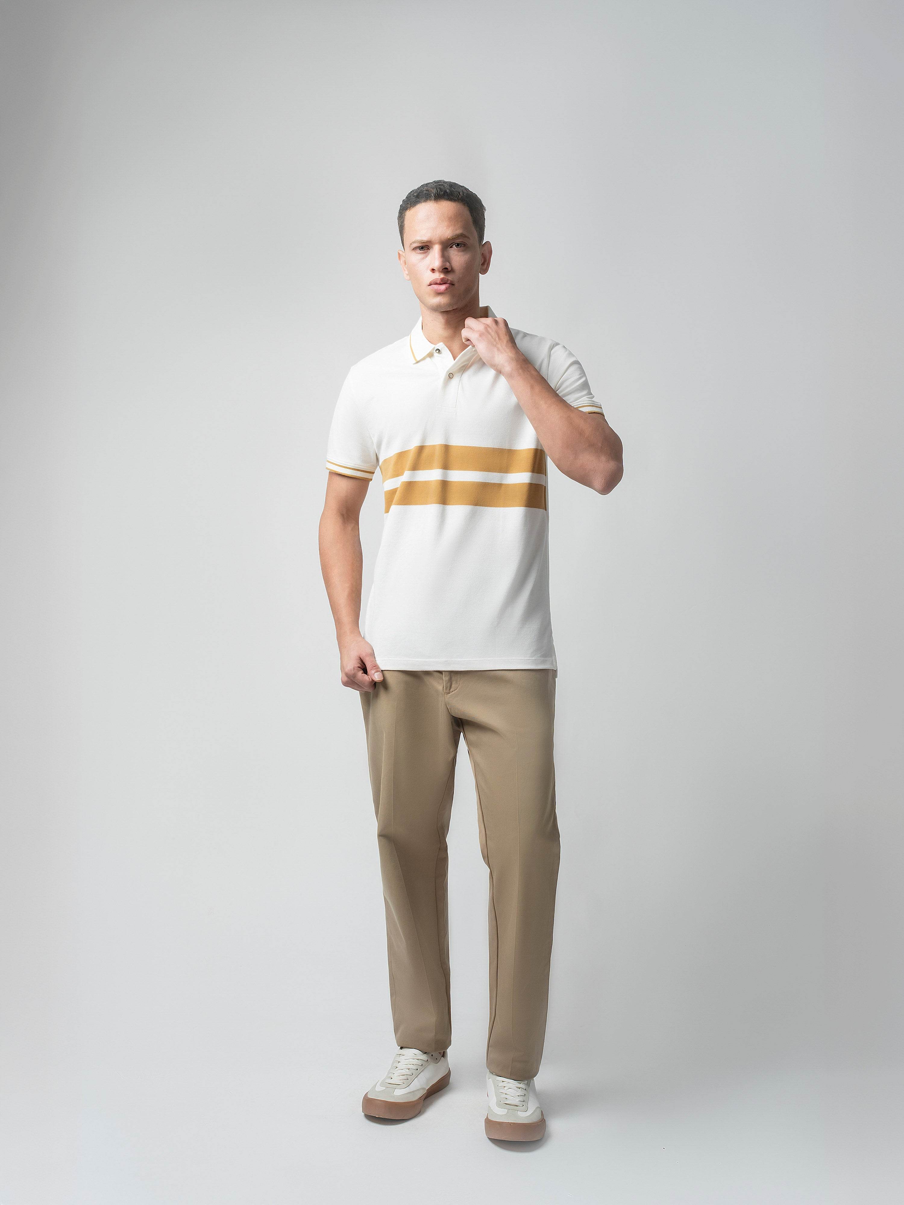 White polo tshirt