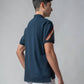 Navy blue polo tshirt for men