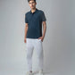Navy blue polo tshirt for men