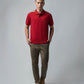 Red polo tshirt for men