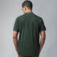 Green polo tshirt for men 
