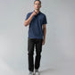 Navy blue polo tshirt for men 