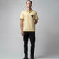 Yellow polo tshirt for men 