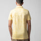 Supima Cotton Jersey All-Over Print Yellow Polo for Men