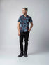 Navy blue polo tshirt for men 