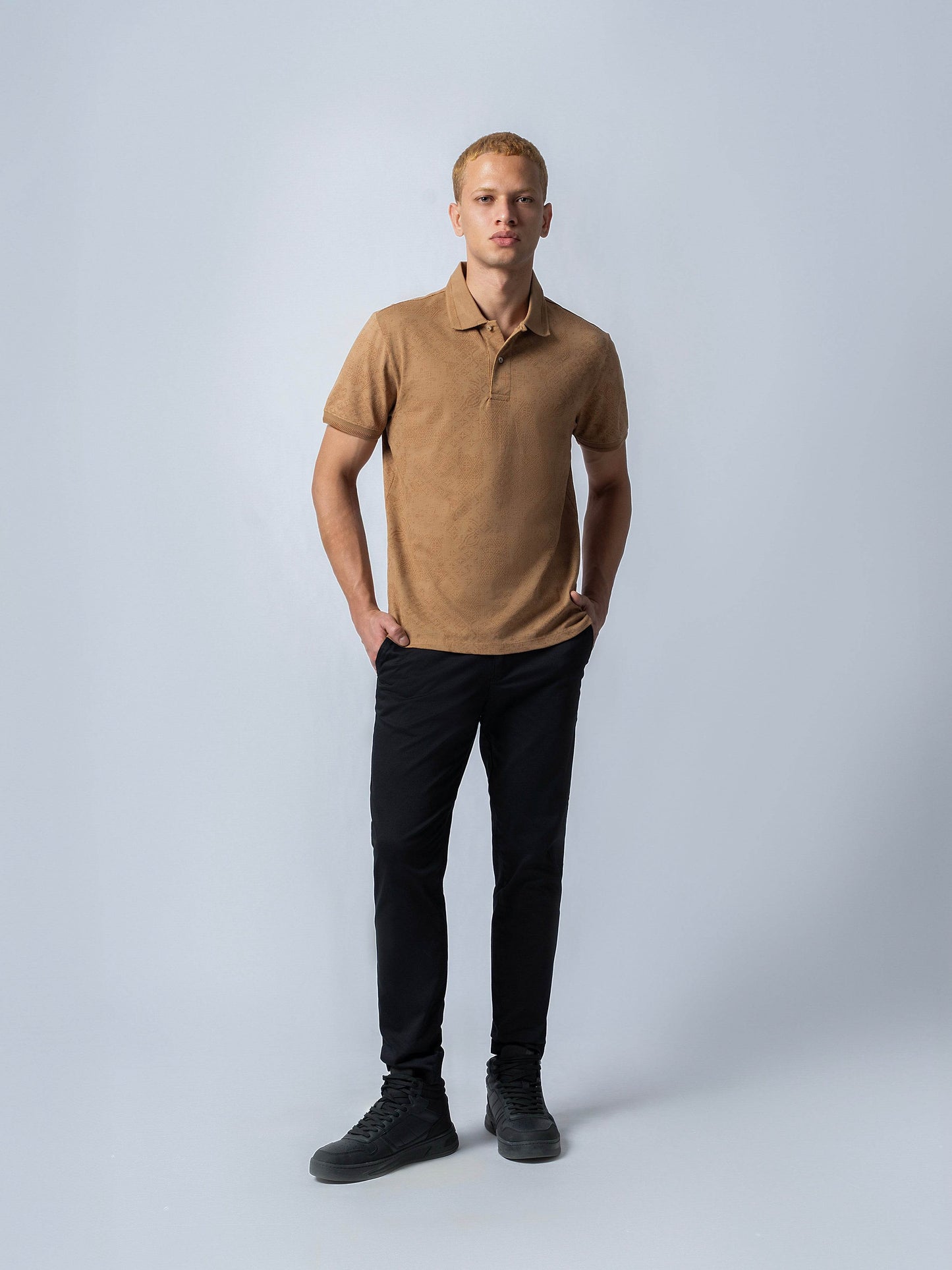 Khaki polo tshirt for men 