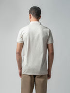 Beige polo tshirt for men