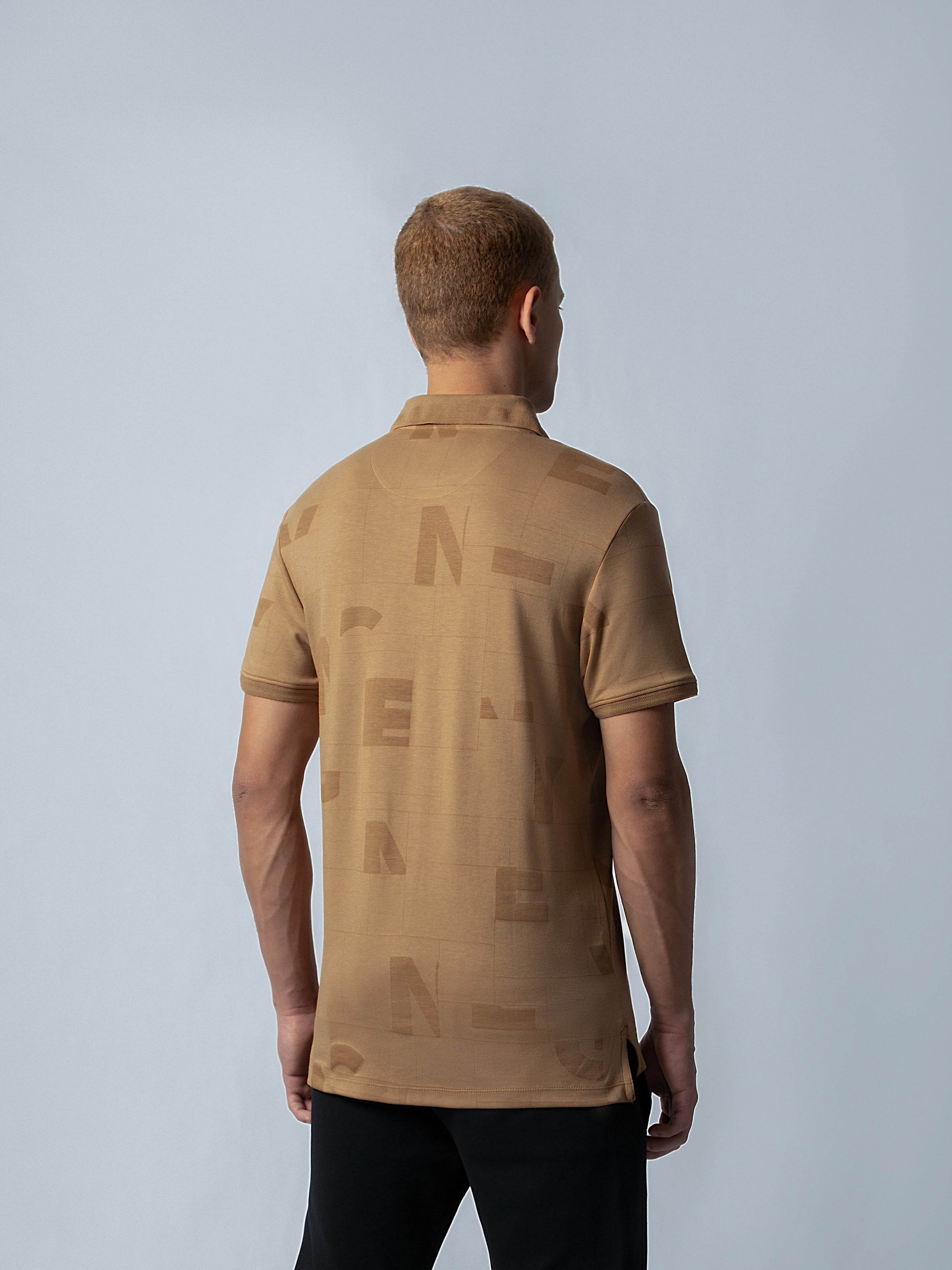 Khaki polo tshirt for men 