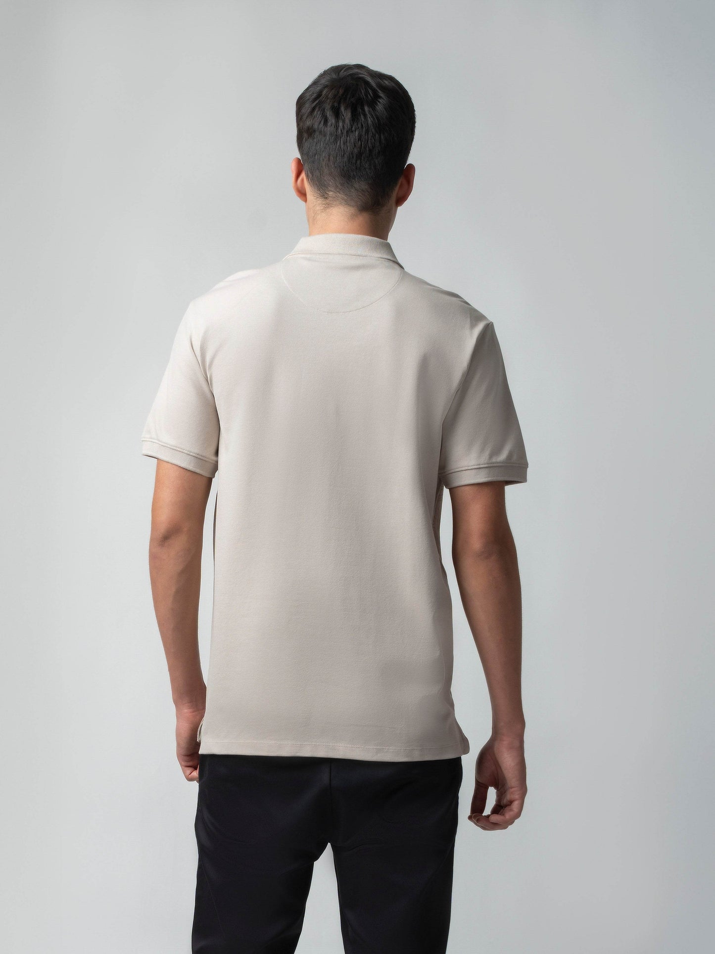 Beige polo tshirt for men 