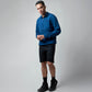 Black All-Over Discharge Mens Printed Shorts