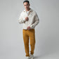 Shop Trendy Yellow Track Pant with Center Pin Tuck element