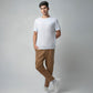 Trackpant with Dual Cargo Pockets in Rougen Cotton Poly Elastane Interlock