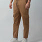 Trackpant with Dual Cargo Pockets in Rougen Cotton Poly Elastane Interlock