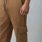 Trackpant with Dual Cargo Pockets in Rougen Cotton Poly Elastane Interlock