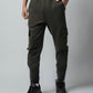 Trackpant with Dual Cargo Pockets in Rougen Cotton Poly Elastane Interlock