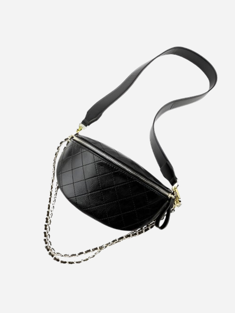 Versa Black Sling Bag   Charme