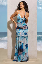 Ocean Breeze Spaghetti Dress De Novoo