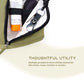 Scape Duffle | Green | Duffle Bag For Trekking Or Casual Trips