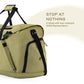 Scape Duffle | Green | Duffle Bag For Trekking Or Casual Trips