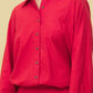 Stylish Summer Red Co Ord Set