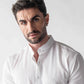 Ripple button up Crisp white Shirt