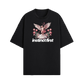 Cupid's Instinct Oversized T-shirt- Black