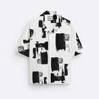 Artist Brush Strokes Resort Collar Shirt